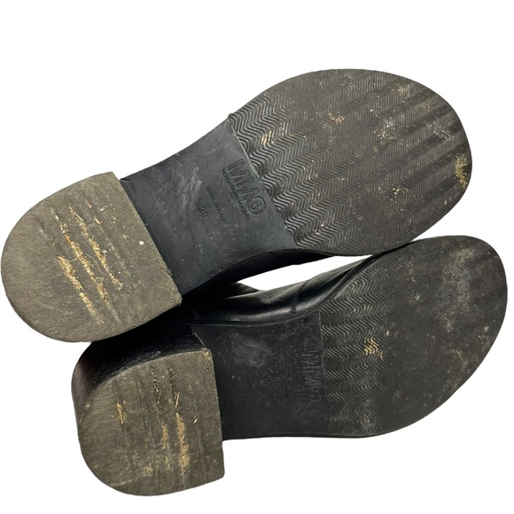 Maison Martin Margiela Leather Side Zip Ankle Boot Size 9 - Picture 7 of 8